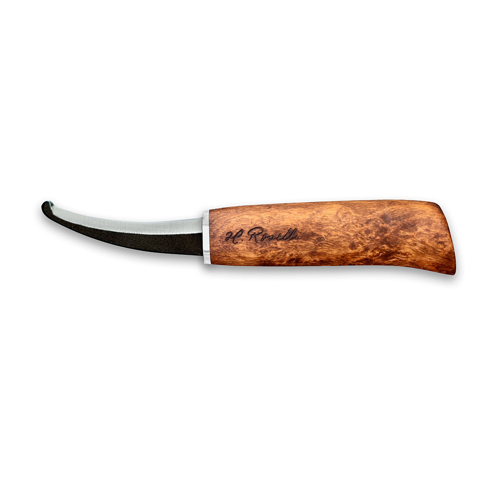 Opening knife round tip, dark